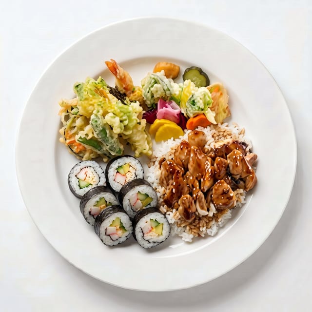 Japanese Teriyaki Bento Box.