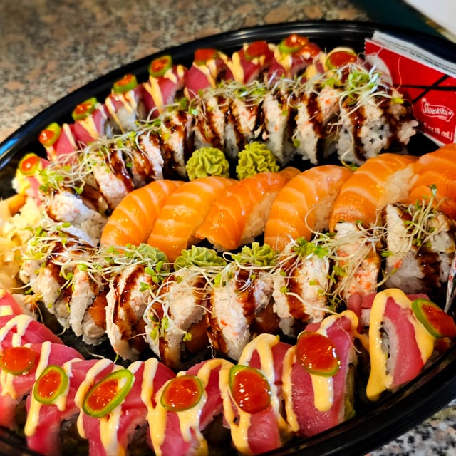 Sushi Tray.