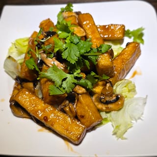Tofu Steak & Mushroom