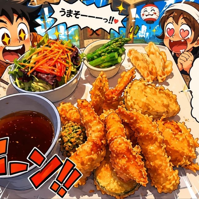 Shrimp Tempura.