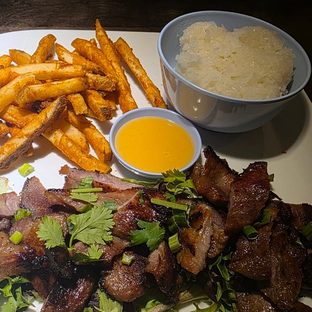 Asian-Style Marinated BBQ Pork.