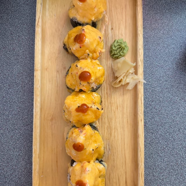 Volcano Roll (Baked Roll).