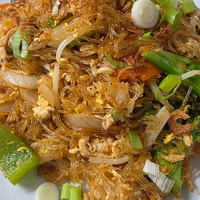 Stir-Fried Glass Noodles.