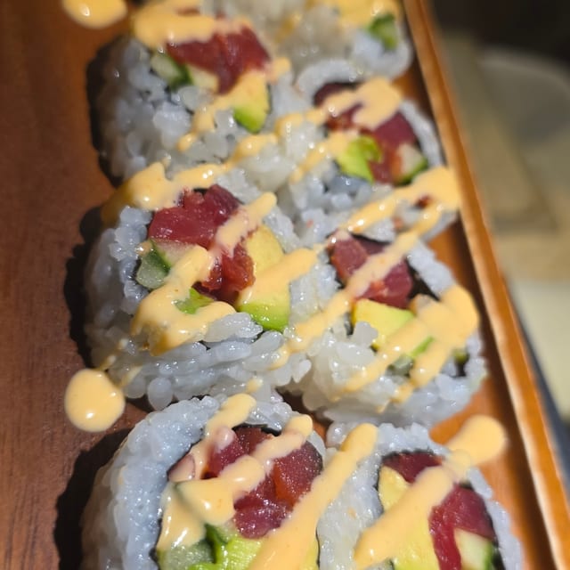 Spicy Tuna Roll.
