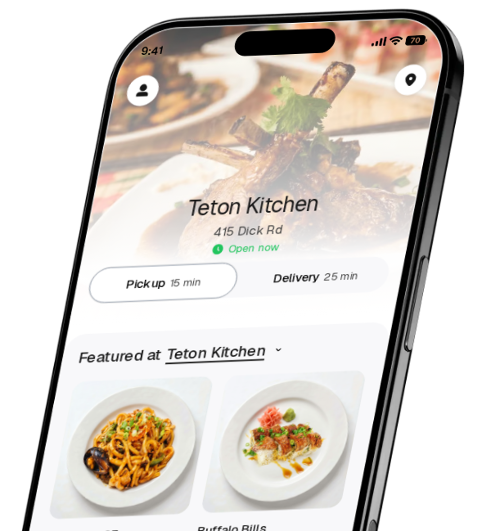 Teton Kitchen app preview