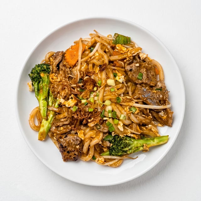 Japanese Yaki Udon.