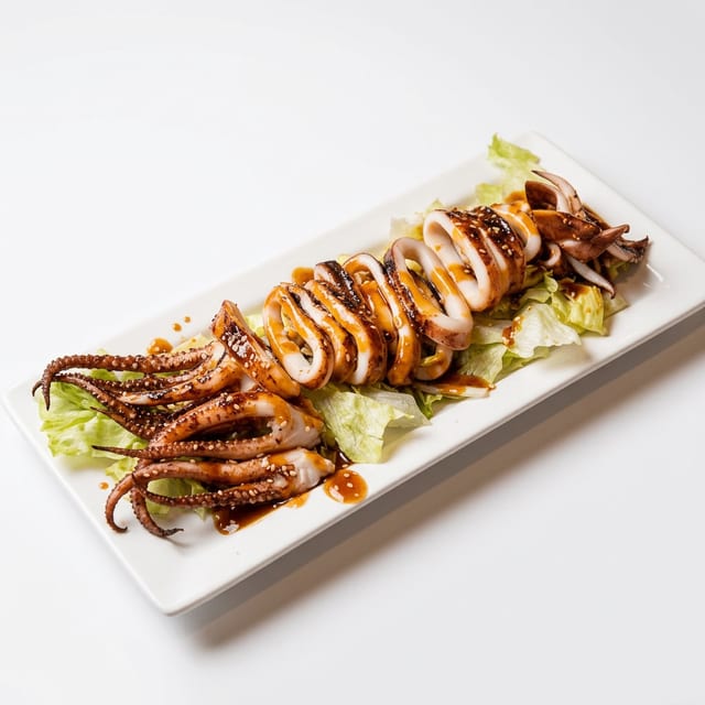 Grilled Squid.